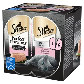 Sheba Perfect Portions s lososem 6x37,5g