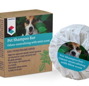 Covetrus Essentials Šampon tuhý pro neutralizaci pachu s vůní máty 80g