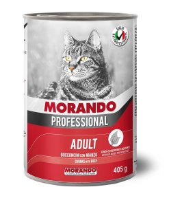 Morando Professional hovězí pro dospělé kočky 405g