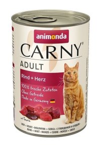 Animonda Carny Adult hovězí, srdce 400g