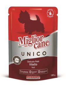 Morando Miglior Cane Unico kapsička pro psy telecí 100g