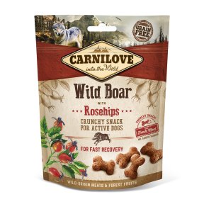 Carnilove Dog Crunchy Snack Wild Boar with Rosehips 200g
