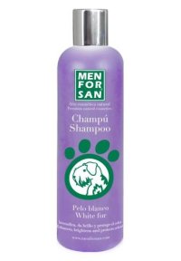 Menforsan Šampon pro zesvětlení bílé srsti pro psy 300ml