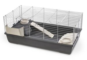 MPS Italia Bunny Bungallow Deluxe 99x53x42cm +Asan Pet Silver 16l