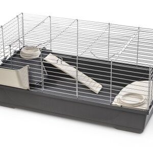 MPS Italia Bunny Bungallow Deluxe 99x53x42cm +Asan Pet Silver 16l