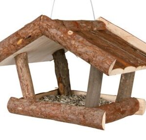 Trixie Venkovní krmítko Natura z přírodního dřeva 32x23x20cm