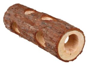 Trixie Dřevěný tunel z přírodního dřeva pro hlodavce ø6x20cm