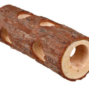 Trixie Dřevěný tunel z přírodního dřeva pro hlodavce ø6x20cm