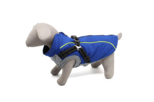 Vsepropejska Stuart obleček pro psa na zip Barva: Modrá, Délka zad (cm): 38, Obvod hrudníku: 46 - 52 cm