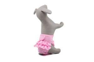 Lucie hárací kalhotky pro psa s volánkem - vsepropejska.cz Barva: Růžová, Obvod slabin (cm): 34 - 48