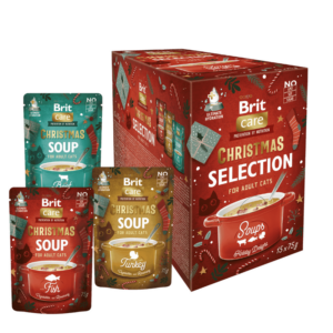 Brit Care Cat Christmas Soups Multipack 15 pcs x 75 g