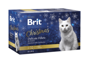 Brit Premium by Nature Christmas Multipack Fillets in gravy 12 pcs x 85 g