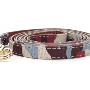 Vsepropejska Violeta maskáčové vodítko pro psa | 120 cm Barva: Hnědá, Šířka vodítka: 1,2 cm