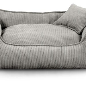 Vsepropejska Finley manšestr pelech pro psa se zipem Barva: Šedá, Rozměr (cm): 90 x 75