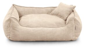 Vsepropejska Finley manšestr pelech pro psa se zipem Barva: Bílá, Rozměr (cm): 90 x 75