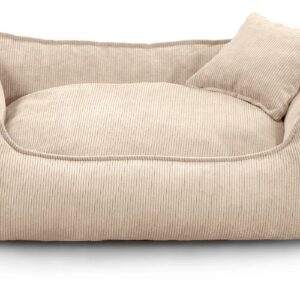 Vsepropejska Finley manšestr pelech pro psa se zipem Barva: Bílá, Rozměr (cm): 65 x 45