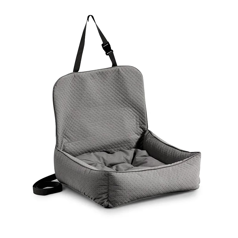 Vsepropejska Bles autosedačka pro psa do 7 kg Barva: Tmavě-šedá Vsepropejska Bles autosedačka pro psa do 7 kg Barva: Tmavě-šedá