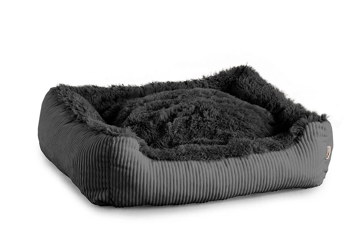 Vsepropejska Shaggy pelech pro psa s kožíškem Barva: Černá, Rozměr (cm): 110 x 85 Vsepropejska Shaggy pelech pro psa s kožíškem Barva: Černá, Rozměr (cm): 110 x 85