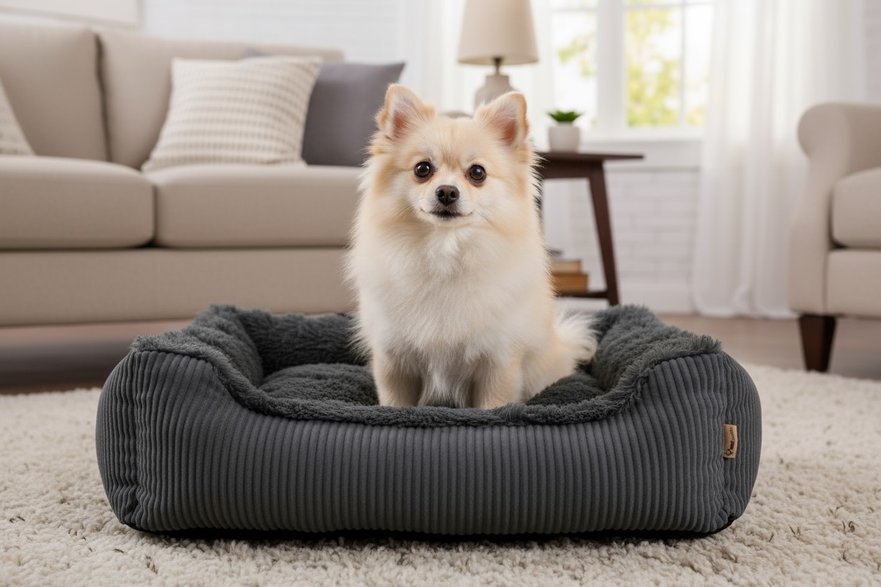 Vsepropejska Shaggy pelech pro psa s kožíškem Barva: Černá, Rozměr (cm): 65 x 55 Vsepropejska Shaggy pelech pro psa s kožíškem Barva: Černá, Rozměr (cm): 65 x 55