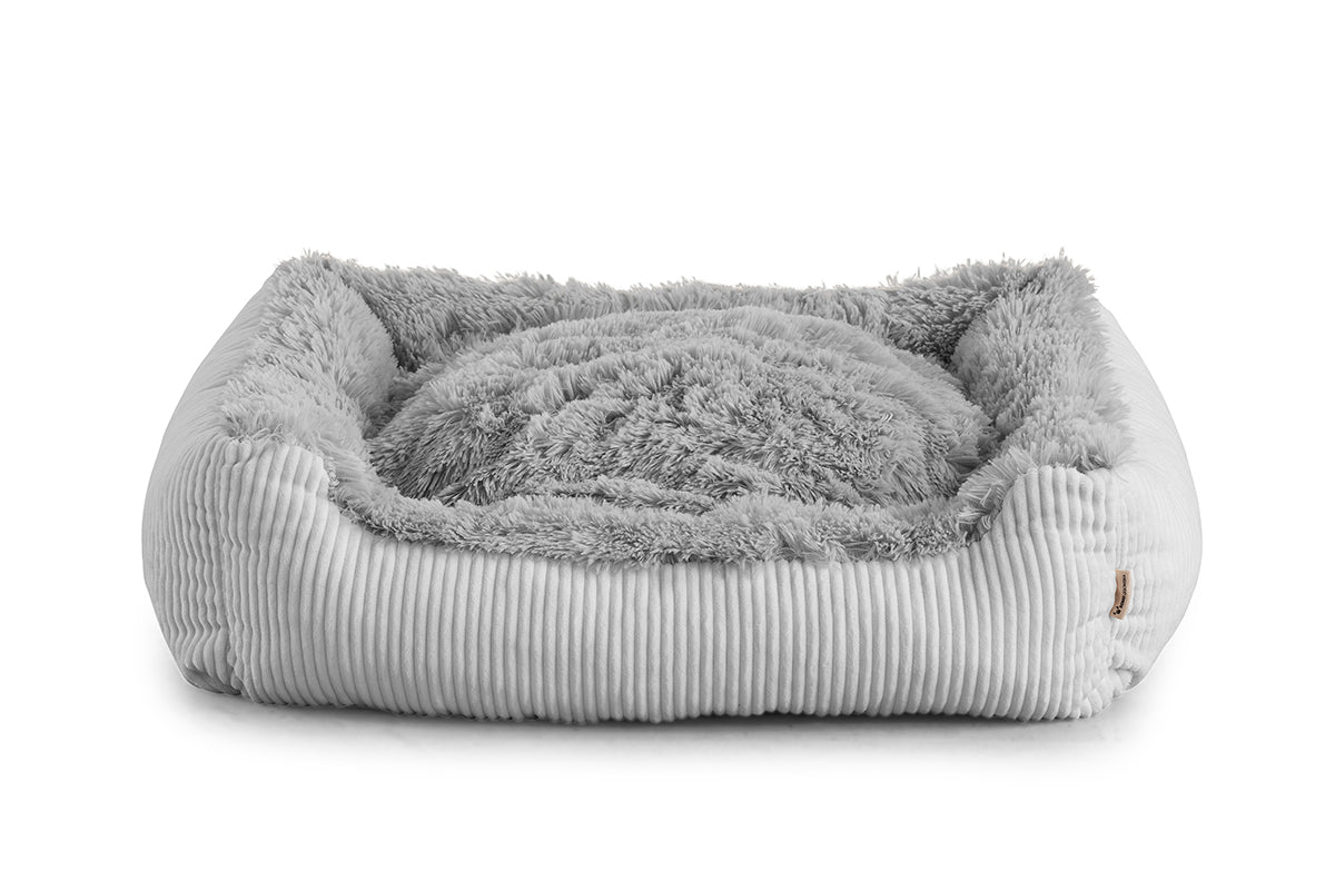 Vsepropejska Shaggy pelech pro psa s kožíškem Barva: Šedá, Rozměr (cm): 120 x 90 Vsepropejska Shaggy pelech pro psa s kožíškem Barva: Šedá, Rozměr (cm): 120 x 90