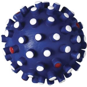 Vinylový míč se špuntý velký TOMMI, různé barvy - hračky pro psy