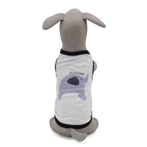 Vsepropejska Coco letní tričko pro psa Barva: Šedá, Délka zad (cm): 24, Obvod hrudníku: 28 – 36 cm