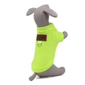 Vsepropejska Hello fleecová mikina pro psa Barva: Žlutá, Délka zad (cm): 23, Obvod hrudníku: 28 – 34 cm