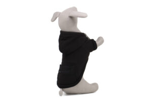 Vsepropejska Pocket mikina pro psa s kapsou Barva: Černá, Délka zad (cm): 44, Obvod hrudníku: 54 - 62 cm