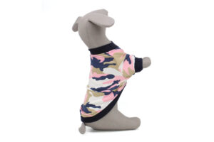 Vsepropejska Camo maskáčová mikina pro psa Barva: Růžová, Délka zad (cm): 25, Obvod hrudníku: 32 - 38 cm