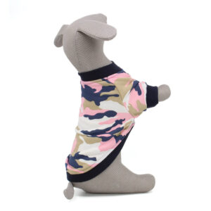 Vsepropejska Camo maskáčová mikina pro psa Barva: Růžová, Délka zad (cm): 25, Obvod hrudníku: 32 – 38 cm