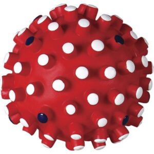 Vinylový míč se špuntý super velký TOMMI, různé barvy - hračky pro psy