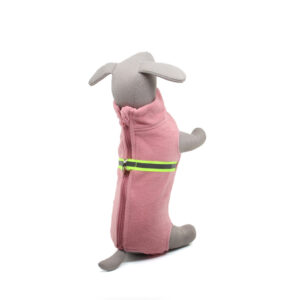 Vsepropejska_2 Fleezy fleecová mikina pro psa Barva: Růžová, Délka zad (cm): 32-35, Obvod hrudníku: 44 – 48 cm