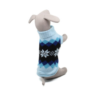 Vsepropejska Snuffy svetr pro psa Barva: Modrá, Délka zad (cm): 40-42, Obvod hrudníku: 40 – 55 cm