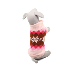 Vsepropejska Snuffy svetr pro psa Barva: Růžová, Délka zad (cm): 40-42, Obvod hrudníku: 40 – 55 cm