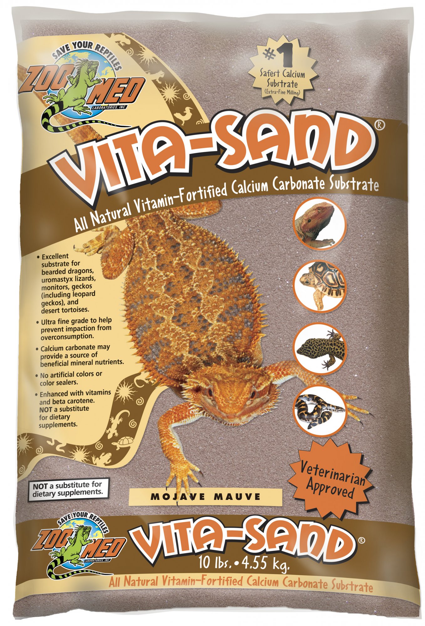 Zoo Med Vita-Sand-Mojave fialový 4,5 kg Zoo Med Vita-Sand-Mojave fialový 4,5 kg