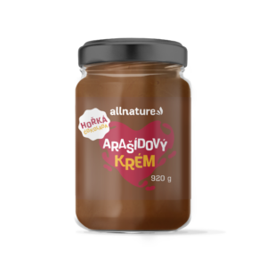 Allnature Arašídový krém s hořkou čokoládou 920 g