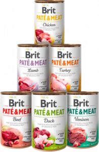 Brit .Brit Dog konz Paté & Meat Mix pack 6 x 400 g