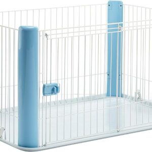 Barevná ohrádka pro psy a štěňata se dnem BLADE – velká modrá