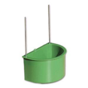 Krmítko pro ptáky, půlkulaté malé s háčky