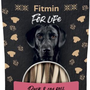 Fitmin Duck and cod roll – Kachní tyčka s treskou 200g