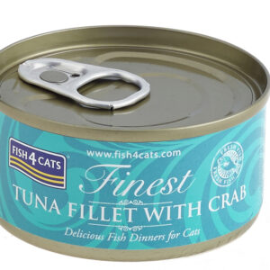 FISH4CATS Konzerva pro kočky Finest tuňák s krabem 70 g