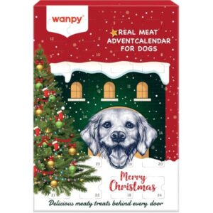 Wanpy Adventní kalendář pes 100g