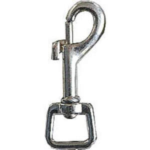 Vodítka pro psy - karabina (hranaté oko), 55 x 13mm