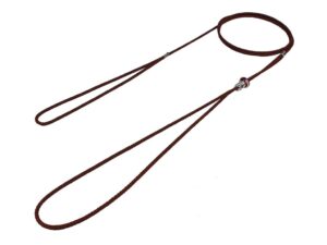 Bafpet Předváděcí vodítko lanko 140cm/3mm hnědá