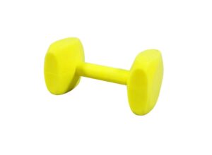 Bafpet Plastová činka 90g žlutá