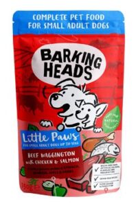 BARKING HEADS Little Paws Beef&Chick&Salm kapsa 150g