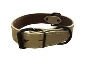 Bafpet Obojek HERRY černé kování 55cm/35mm šedá