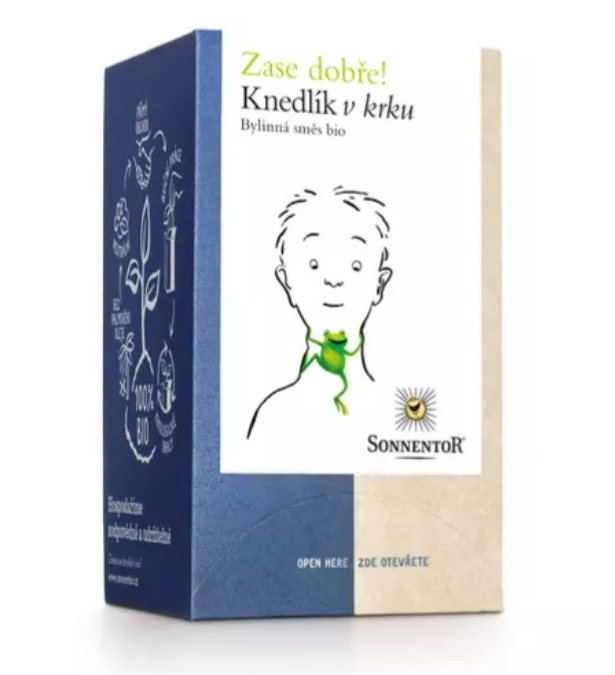 Sonnentor čaj Knedlík v krku BIO 27g (18 sáčků) Sonnentor čaj Knedlík v krku BIO 27g (18 sáčků)