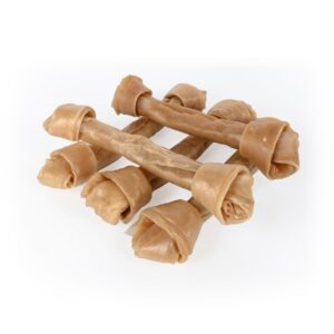 Uzel z bůvolí kůže, krmivo pro psy, 32cm, balení 5ks