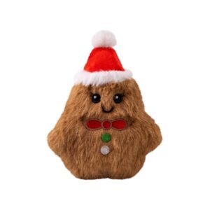 Hračka plyš vánoč. KONG Snuzzles Mini Gingerbread XS